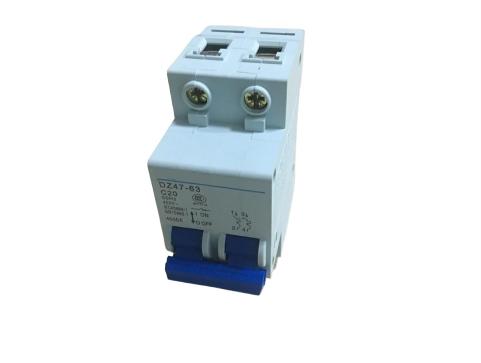 Mini disjoncteur KTMBOHU protège vos circuits AC 400V 20A bipolaire
