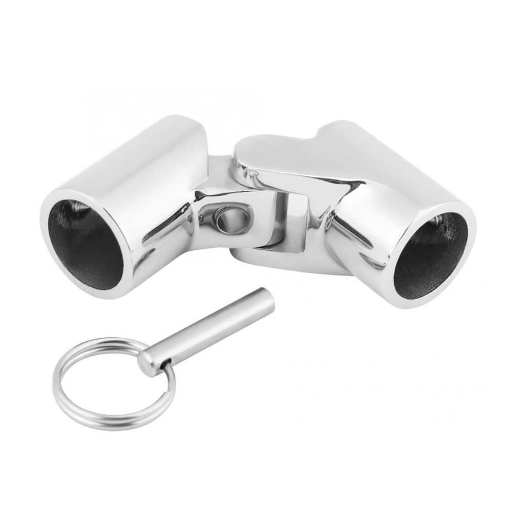 Connettore per tubi per barche, Marine 316 in acciaio inossidabile pieghevole girevole accoppiamento tubo connettore per tubi per barche montaggio hardware