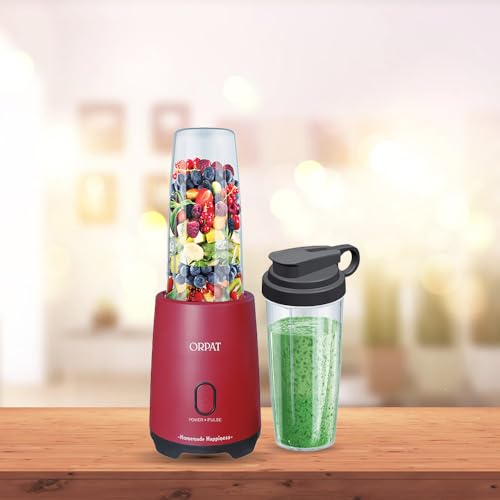 Image of Orpat Personal Blender HealthyBlend 400W (Cherry Red)