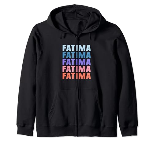 Divertido regalo con nombre de Fátima personalizado Sudadera con Capucha