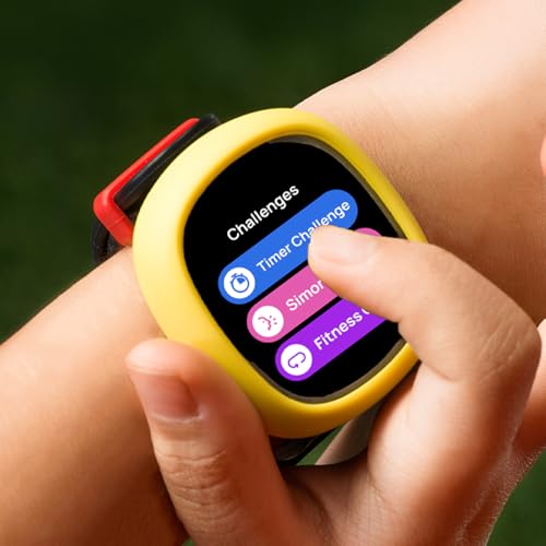 Image of Noise Junior Champ 3 Smart Watch for Kids | 3-in-1 Look with 2 Switchable Bumpers, in-Built Learning Hub, Habit Builder, Exam & School Mode, SOS, 100+ Cloud Faces, Parental Control(Astro Orbit)