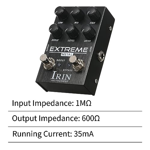 Jemora Distorsion Guitar Effect Pédale d’effet de guitare portable avec commandes de niveau d’amplification de fréquence basse/moyenne/élevée pour guitare électrique – EXTREME - Les Beatles, Paul McCartney, John Lennon, RIngo Starr, George Harrison Jemora Distorsion Guitar Effect Pédale d'effet de guitare portable avec commandes de niveau d'amplification de fréquence basse/moyenne/élevée pour guitare électrique - EXTREME – Image 5