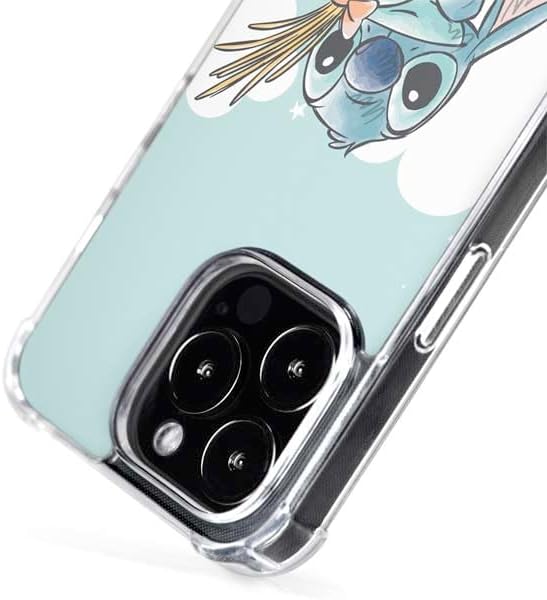 Skinit Phone Case Compatible with MagSafe iPhone 14 Pro Max - Officially Licensed Disney Lilo and Stitch Stitch and Scrump Design