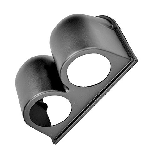Soporte para indicador de coche de 52mm universal negro para salpicadero 4