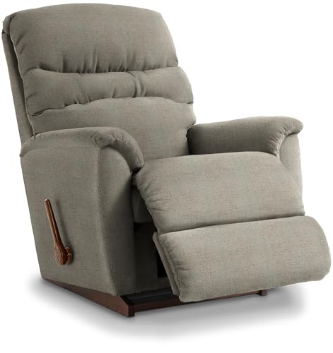 Image of La-Z-Boy Coleman Rocking Recliner, Grey