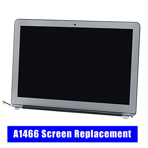 Image of A1466 Screen Replacement Silver Replacement for MacBook Air A1466 Full LCD Screen Display Assembly EMC 2632 EMC 2925 EMC 3178 Mid 2013 to Early 2017