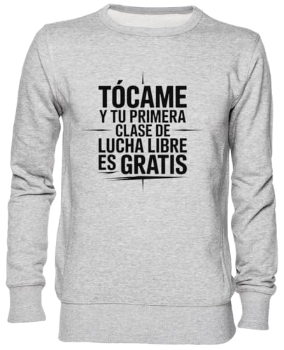 Jersey de lutte haut de gamme sweat-shirt unisexe aux finitions soignées couleur gris chiné