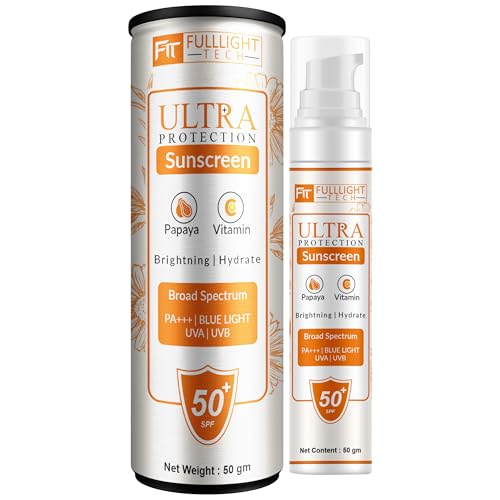 Sunscreen SPF 50 PA+++ 50g | Broad Spectrum UVA/UVB Protection | Lightweight, Non-Greasy Formula | Water-Resistant, Matte Finish | Daily Face & Body Sunblock for All Skin Types, Men & Women