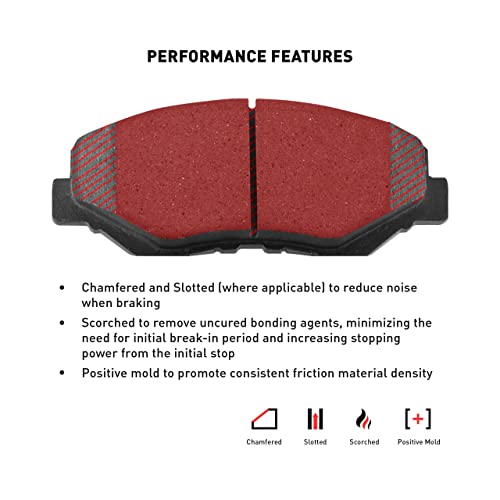 Image of DFC Front Rear Brake Kit Fits 2010-2015 Chevrolet Camaro | GEOSPEC Brake Rotors| 5000 Advanced Brake Pads and Rotors Kit| Hardware| 14.0 inch Front & 14.4 inch Rear