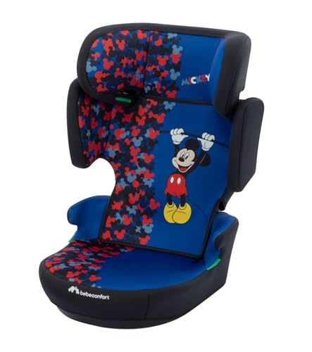 Bebeconfort Disney Hera i-Safe​, rehausseur voiture enfant, 3,5-12 ans (100-150 cm), siège auto Mickey, installation avec la ceinture de sécurité, 14 positions...