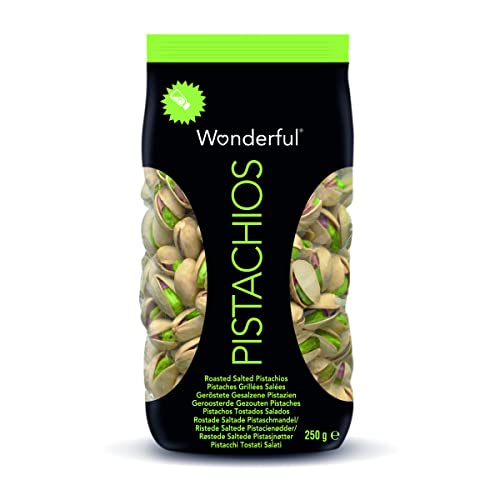 Wonderful Pistachios & Almonds - Pistaches grillées & salées 250g mûries sous le soleil californien Cover