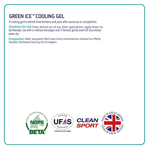 Equine America Green Ice Cooling Gel | Premium Ready To Use Horse & Pony Skin Care | Joint & Muscle Tension Relief | 1.5 Litre - Image 4