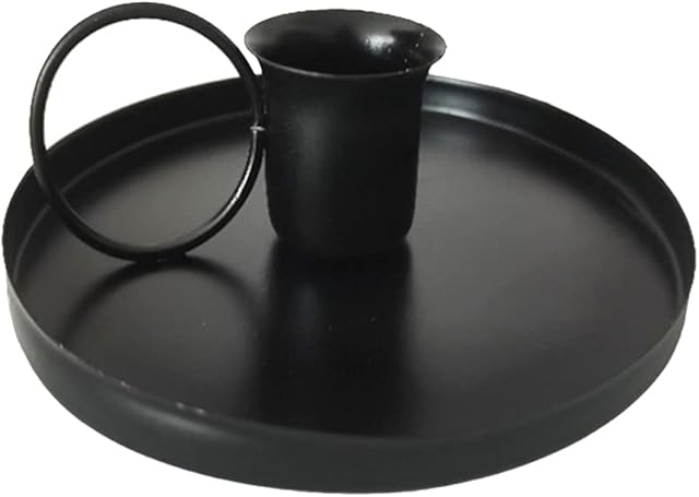 BESPORTBLE Black Candlestick Holders Christmas - Decorative Candleholder Retro Candle Holder Household Candle Stand Adornment