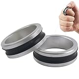 SILANON 2pcs Fishing Line Puller Ring, Fishing Knot Tying Tool Alloy Line Dragger Tightener Ring FG GT Knot Puller Tool Assist Fishing Line Knotting Grippers Device for Tying