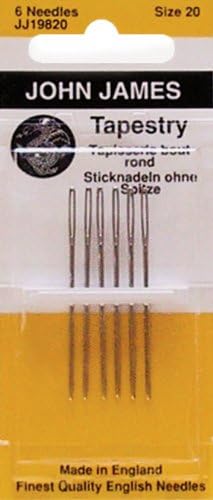 John James Hand Needles-Size 20 6/Pkg12