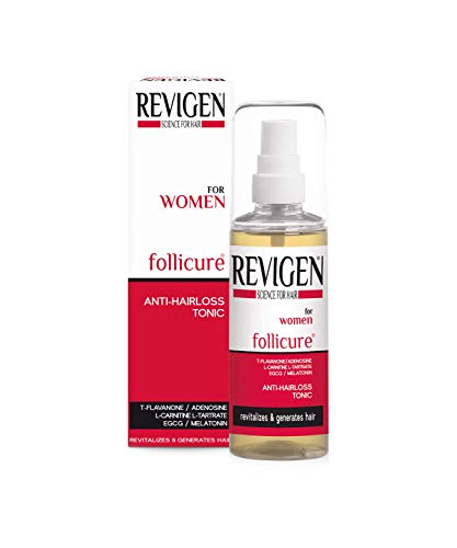 Revigen Follicure Anti Hair Loss Tonic for Women with its scientifically Proven Active Ingredients Prevents Hair Loss and thinning Hair in Women