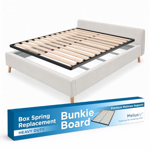 Meliusly Bunkie Board Full Size (53.3x74.3'') Heavy Duty Bed...