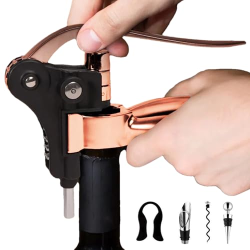 Sacacorchos De Vino, Herramienta De Vino, Juego De Sacacorchos Con Cabeza De Conejo, Juego De Abridor De Botellas De Mano, Para El Hogar, Cocina, Bar, Boda, Cerveza, Champán