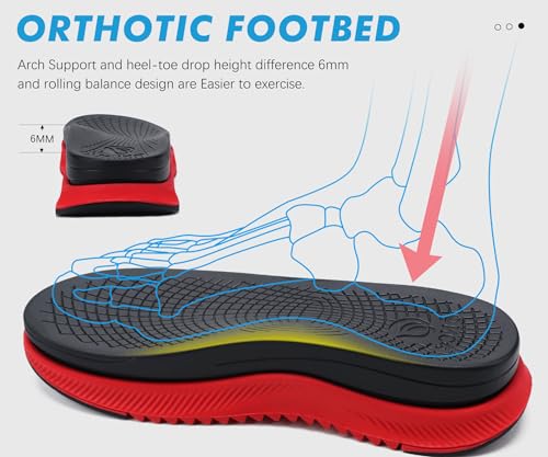 Image of ONCAI Men Hiking Sandals, Arch Support Walking Sandals with Outdoor Orthotic Footbed for Plantar Fasciitis, Hombre Sandalias Recovery Sport Size 7-14