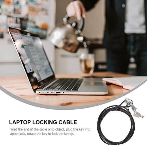 Mobestech Computador Tablet Trava de Segurança para Notebook Trava de Segurança para Cabo Trava de S