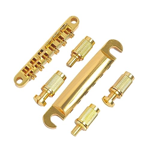 Tune-O-Matic - Barra de tope de puente para Epiphone LP Gibson SG guitarra de repuesto dorado