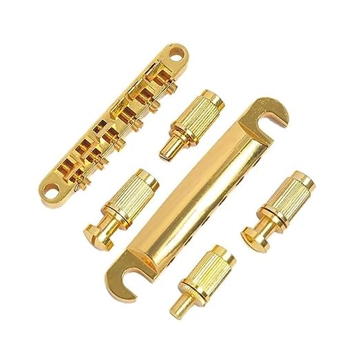 Tune-O-Matic - Barra de tope de puente para Epiphone LP Gibson SG guitarra de repuesto dorado
