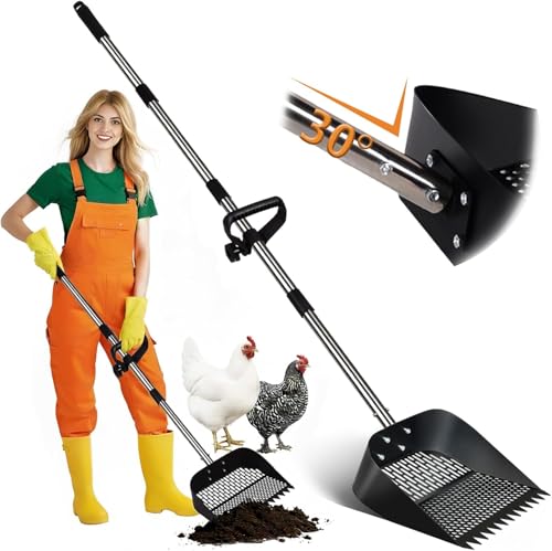 CourtyardAid 2-in-1 chicken coop scooper image