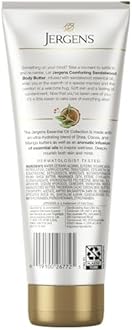 Jergens Sandalwood Body Butter Lotion, Moisturizer Infused with Sandalwood Essential Oil, For All Skin Types, 7 Oz