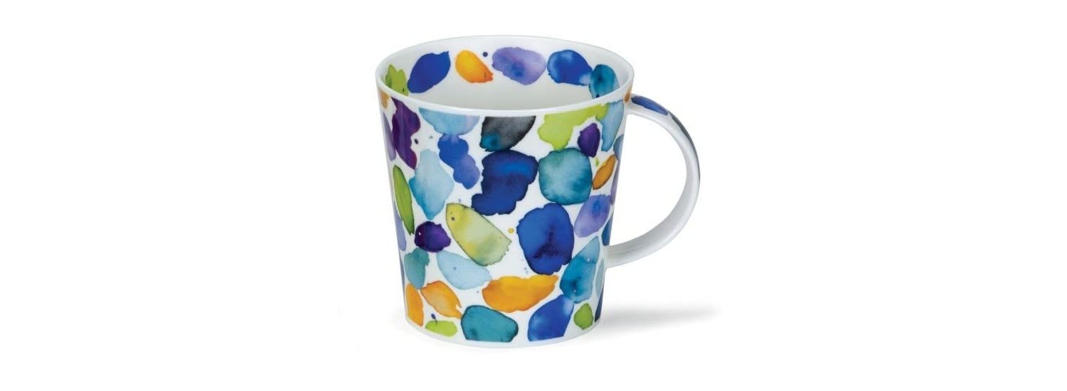 Dunoon Blue Cairngorm Fine Bone China Mug Collection-Blobs!