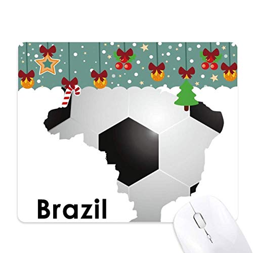 Alfombrilla de ratón de Brasil para dar un toque de fútbol a tu oficina
