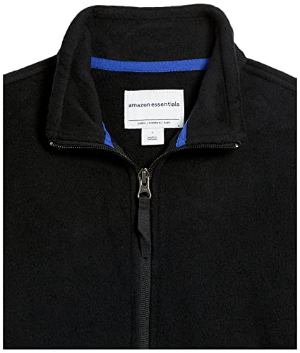 Image of Amazon Essentials Boys and Toddlers' Polar Fleece Full-Zip Mock Jacket - Discontinued Colors