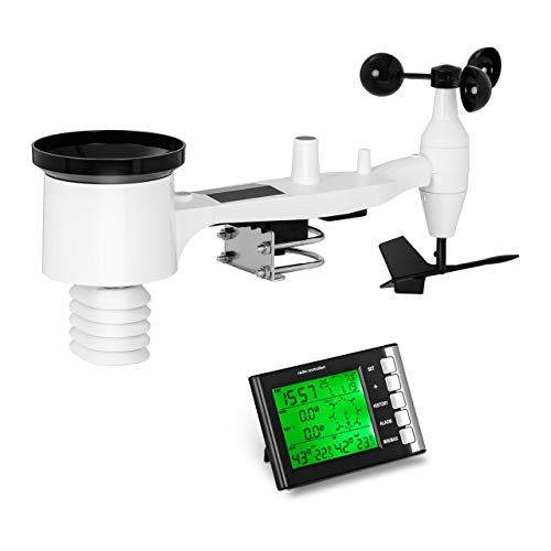 Steinberg Systems SBS-WS-100 Weerstation 100 m bereik LCD-display USB Radiotransmissiebereik 100 m LCD scherm Weerstations - Beste weerstation