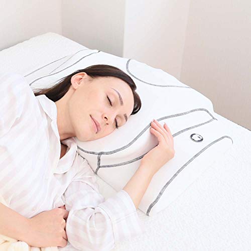 YOKONE3 Black - Side Sleeper Pillow - Special Designed for Side Sleepers, Ergonomic Designed, Comfortable, Anti Snoring, Perfect Cervical Support…