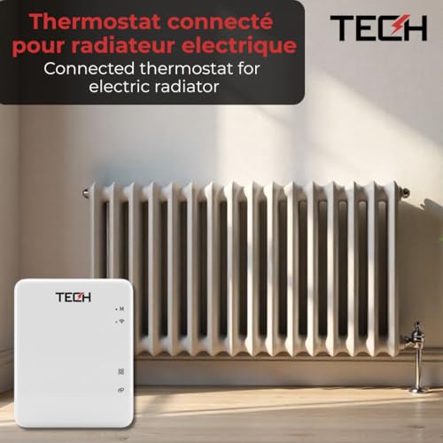 Thermostat connecté Zigbee pour radiateur électrique programmable - 3