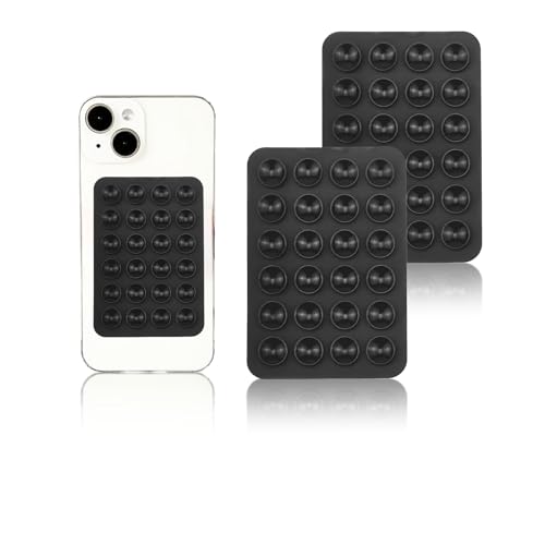 Vilbocr 2-teiliges Silikon-Saug-Handyhalter-Set, freihändiges...