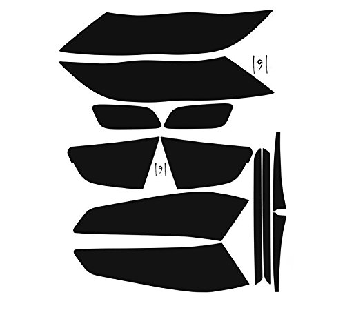 Subject 9 - Fits: Optima Pre-Cut Vinyl Overlay Complete Headlight And Taillight Plus (2014 2015) Dark #TOP26