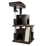 💪 STABIL & SICHER - Für große und kleine Katzen bietet der moderne wandkratzbaum einen stabilen Spiel- und Rückzugsort. Kein Wackeln und kein versehentliches Umfallen, auch bei ausgiebigem Toben.