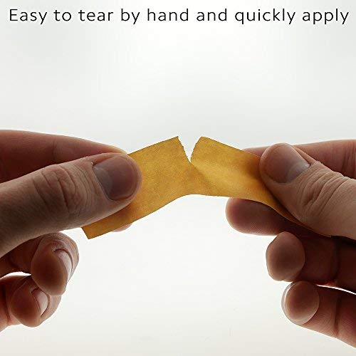 Chromalabel 1 Inch Clean Remove Color Code Labeling Tape, 500 Inch Roll, Orange #TOP3