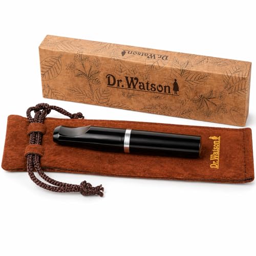 Dr. Watson - Fume-cigarette classique de 7,6 cm, s'adapte aux cigarettes de taille extra slim
