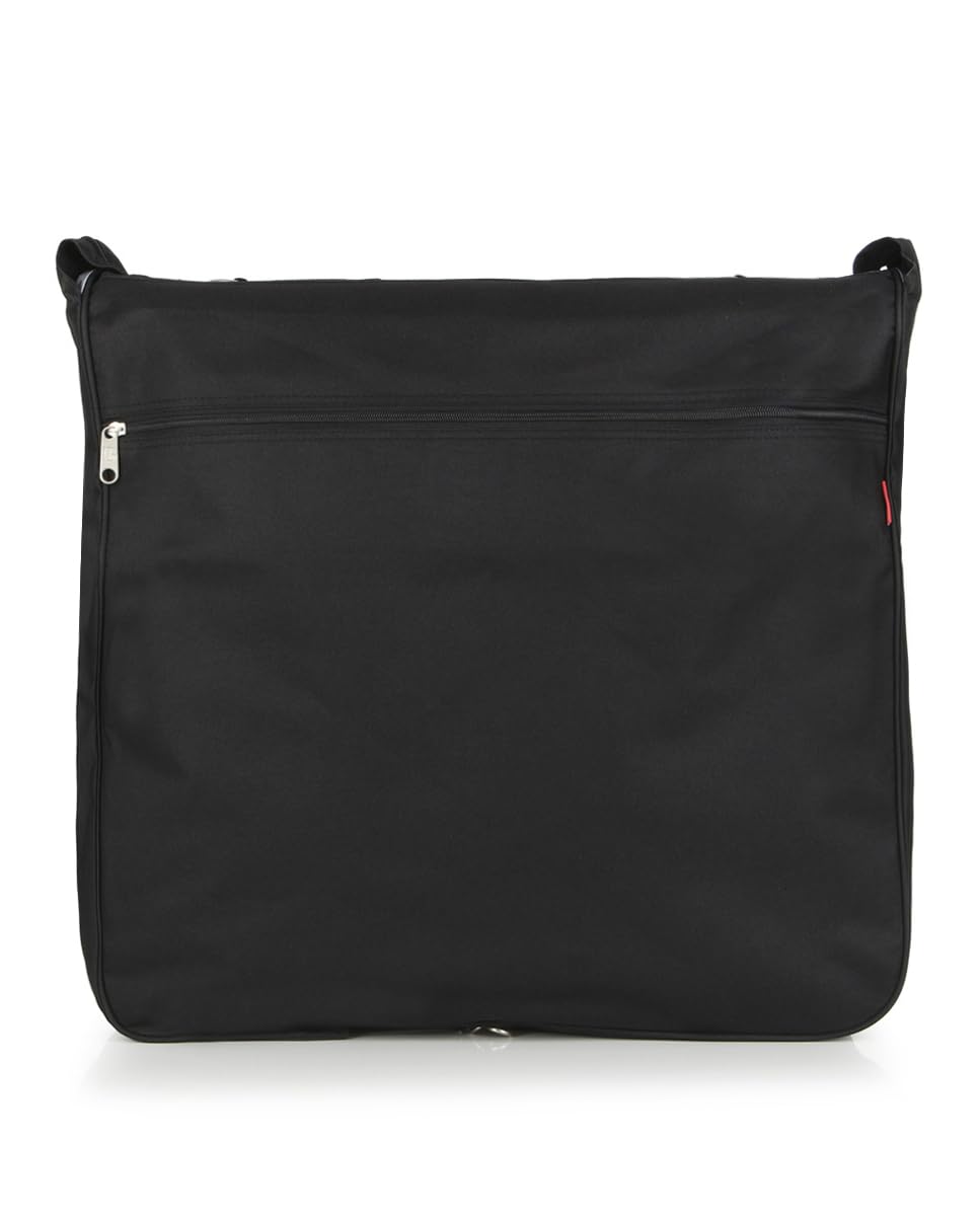 Gabol - Portatrajes de Viaje Week Eco 55x44x11 cm - Súperligero con Compartimento para Portátil 15,6″ - Fabricado en Poliéster Reciclado RPET - Interior Forrado y con Múltiples Compartimentos - Negro