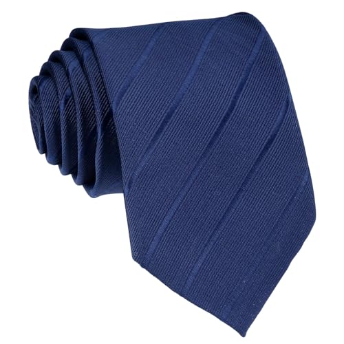 Men's Ties Classic Solid Color Formal Neckties Satin Tie for Wedding Party School Graduation