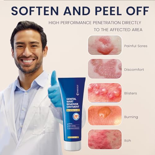 Image of MEOLY Genital Wart Remover Cream: Genital Wart Removal Ointment with Salicylic Acid Fast-Acting, Gentle for Men and Women