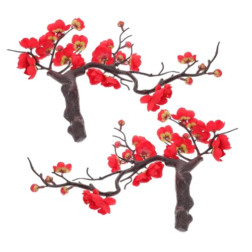 Milisten 2pièces De Artificielles De Fleur pour Décoration De Vase Table Faux Blossom pour Fête Et Événements