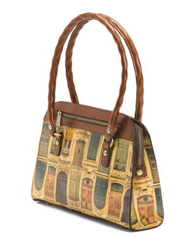 Image of Patricia Nash Calvi Square Satchel (FULL COLOR)