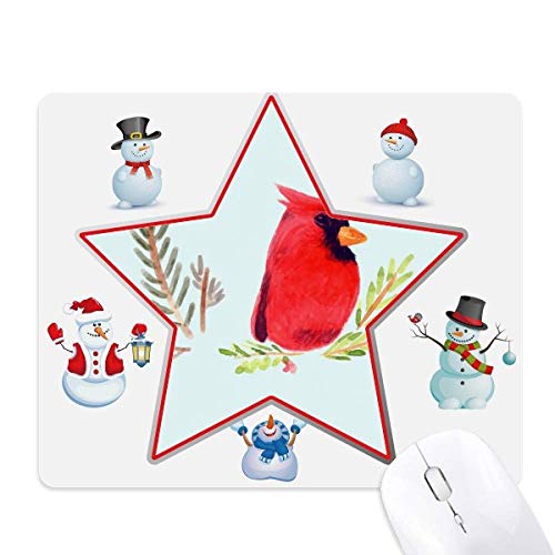 Tapis de souris Magpie Anti-fatigue Poignet Motif Noël Neige Étoilée