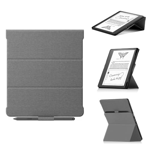 3܂X^hP[X Kindle Scribe 10.2C` (2022N) - v~Aϋvn I[gX[v/EFCNJo[ yz_[t (O[)