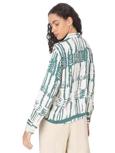 Image of VERO Moda Women Printed Shirt | Long Sleeve | Regular Fit