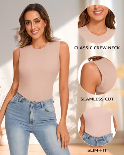 Image of Thermal Underwear Tank Top Fleece Shirt Cami Sleeveless Thermal Top Warm Undershirt Base Layer Women Cold Weather