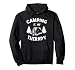 Camping es mi terapia, camping, terapia Sudadera con Capucha