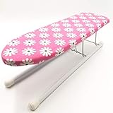 muy bueno para viajar 40cm x 11cm tabla de planchar viajes adultos pequeño niños grande miniatura pequeña Flores rosadas flor corbatas ect